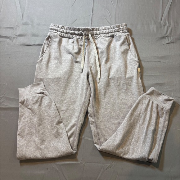 Vuori Performance Joggers Heather Grey Athletic Sweatpants Size Small - Picture 5 of 9